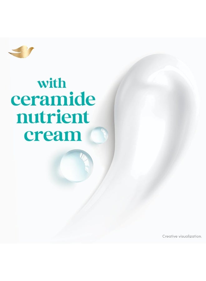 دوف غسول الجسم دوف للعناية بالبشرة الحساسة مع سيروم الترطيب الثلاثي، 300 مل - Image 2